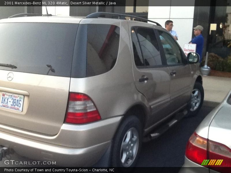 Desert Silver Metallic / Java 2001 Mercedes-Benz ML 320 4Matic