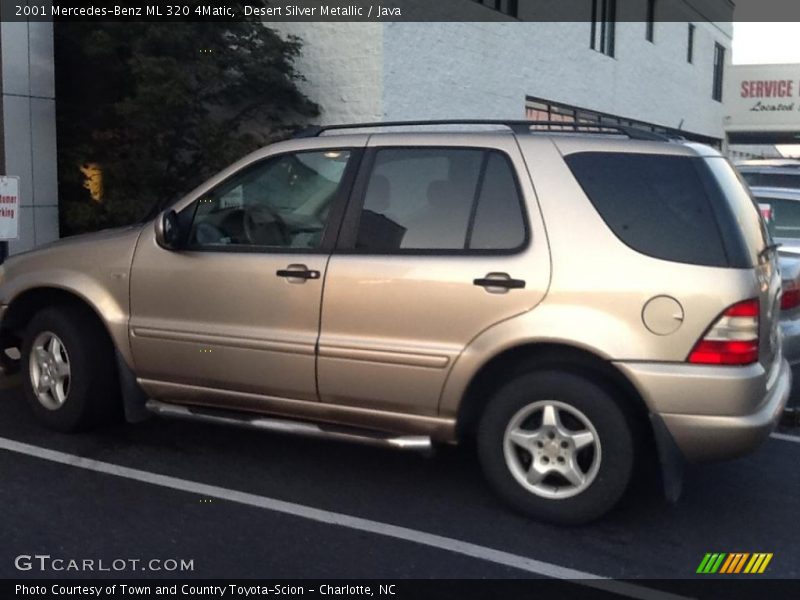 Desert Silver Metallic / Java 2001 Mercedes-Benz ML 320 4Matic