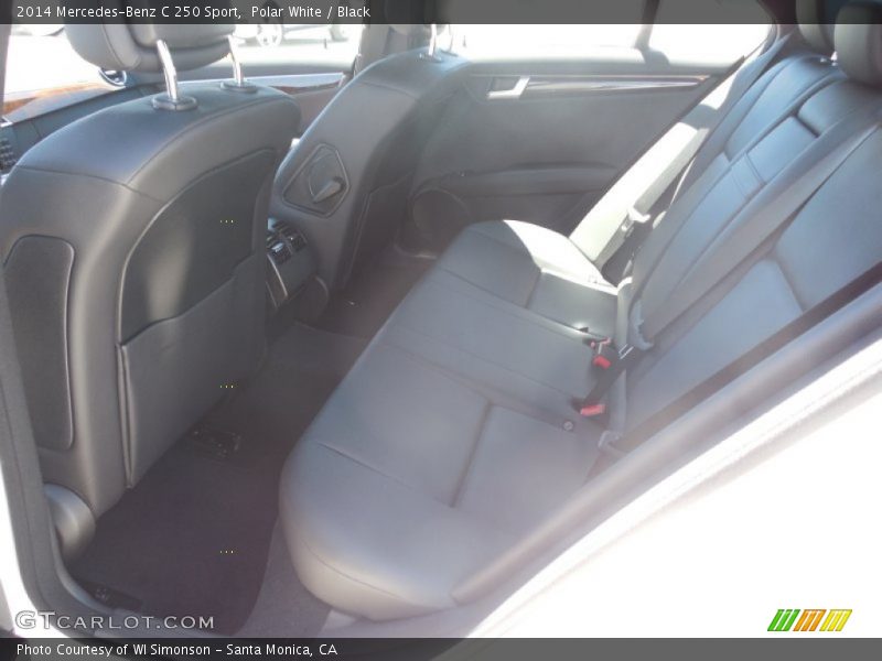 Polar White / Black 2014 Mercedes-Benz C 250 Sport
