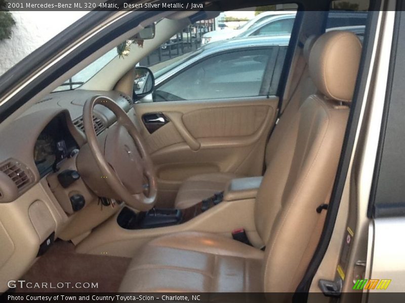 Desert Silver Metallic / Java 2001 Mercedes-Benz ML 320 4Matic