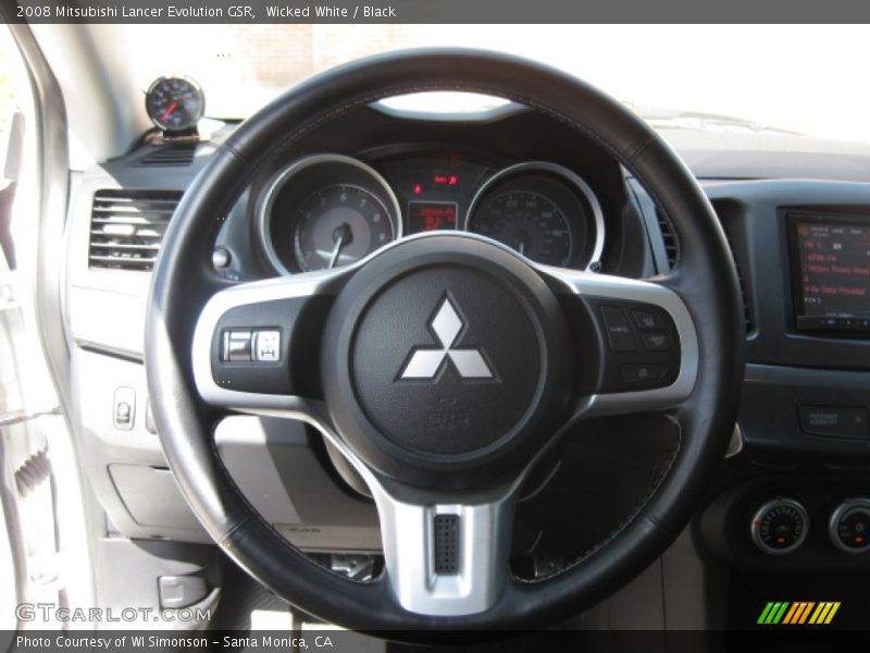  2008 Lancer Evolution GSR Steering Wheel