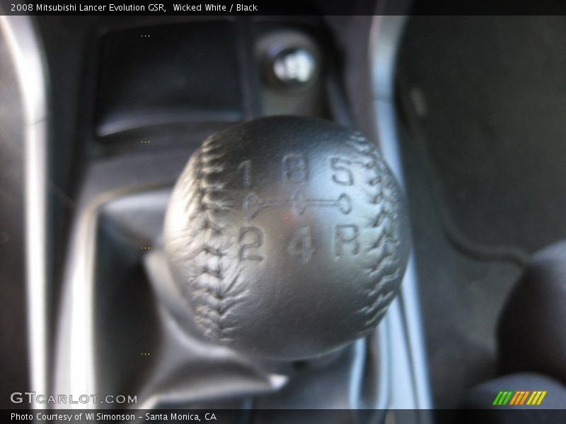  2008 Lancer Evolution GSR 5 Speed Manual Shifter