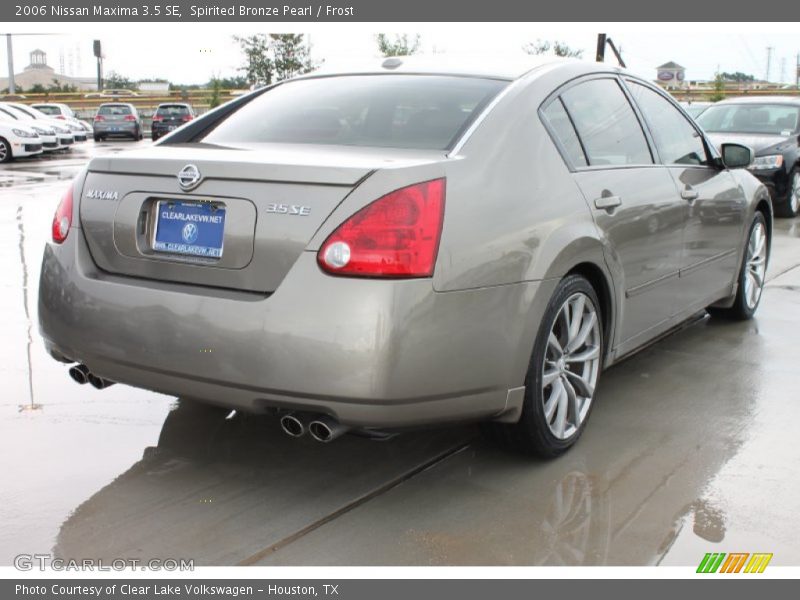 Spirited Bronze Pearl / Frost 2006 Nissan Maxima 3.5 SE