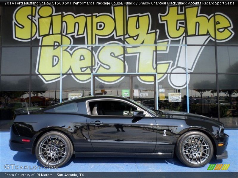  2014 Mustang Shelby GT500 SVT Performance Package Coupe Black