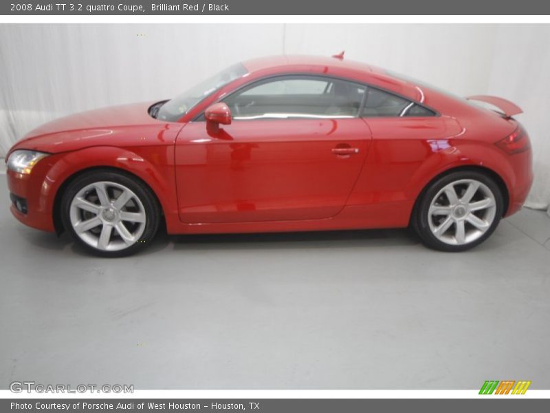  2008 TT 3.2 quattro Coupe Brilliant Red