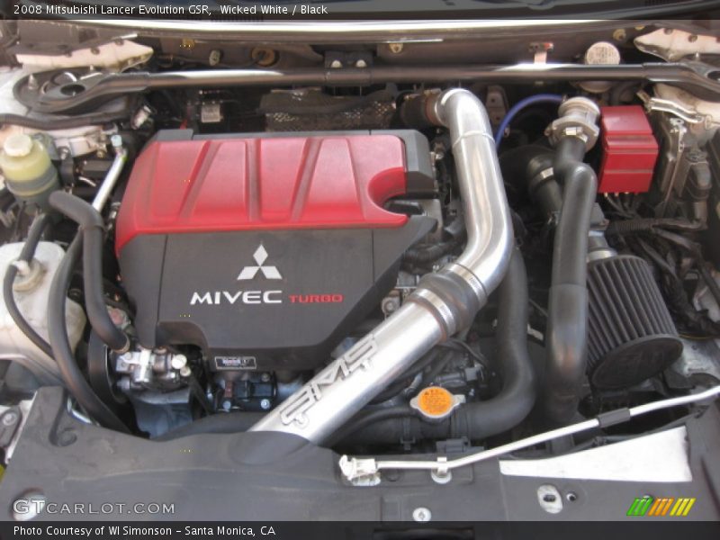  2008 Lancer Evolution GSR Engine - 2.0 Liter Turbocharged DOHC 16-Valve MIVEC 4 Cylinder