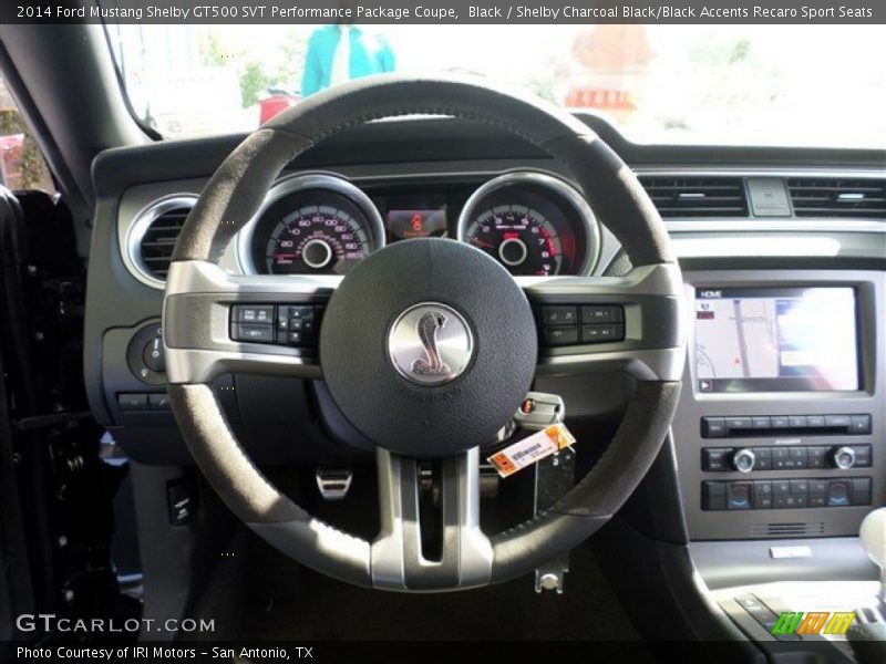  2014 Mustang Shelby GT500 SVT Performance Package Coupe Steering Wheel