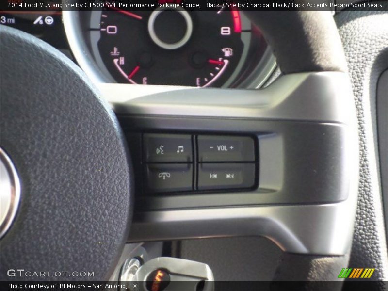 Controls of 2014 Mustang Shelby GT500 SVT Performance Package Coupe