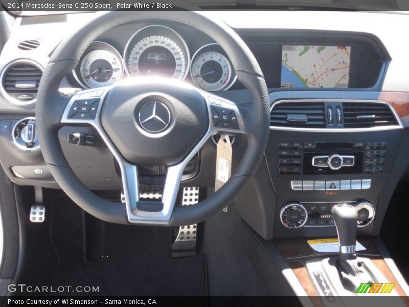 Polar White / Black 2014 Mercedes-Benz C 250 Sport