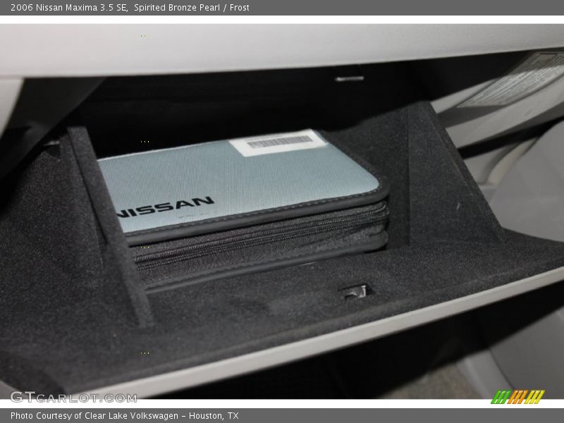 Spirited Bronze Pearl / Frost 2006 Nissan Maxima 3.5 SE