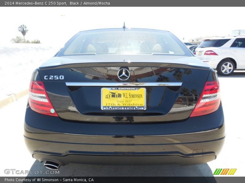 Black / Almond/Mocha 2014 Mercedes-Benz C 250 Sport