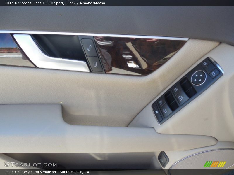 Black / Almond/Mocha 2014 Mercedes-Benz C 250 Sport