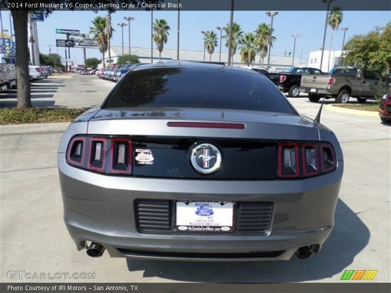 Sterling Gray / Charcoal Black 2014 Ford Mustang V6 Coupe