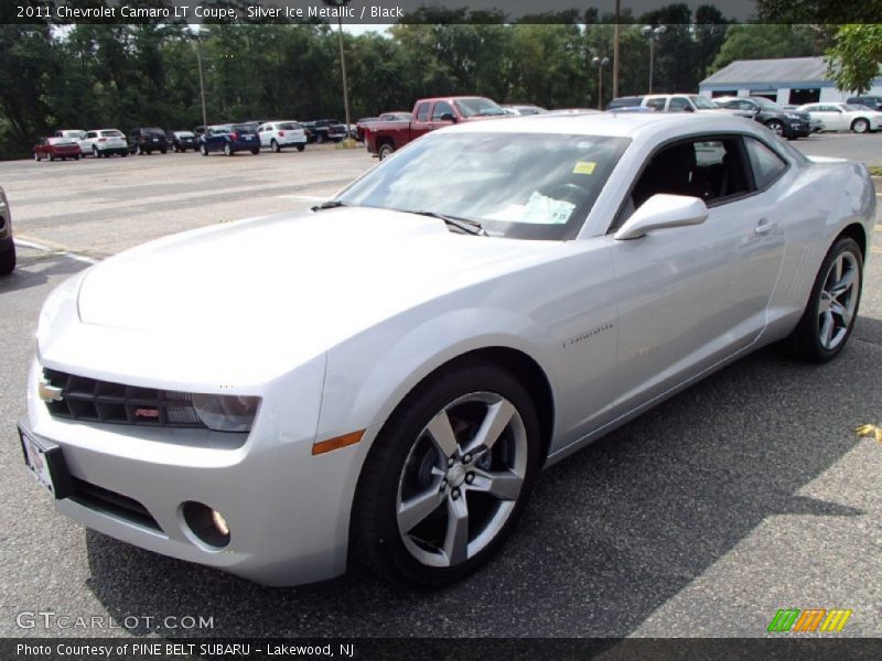 Silver Ice Metallic / Black 2011 Chevrolet Camaro LT Coupe