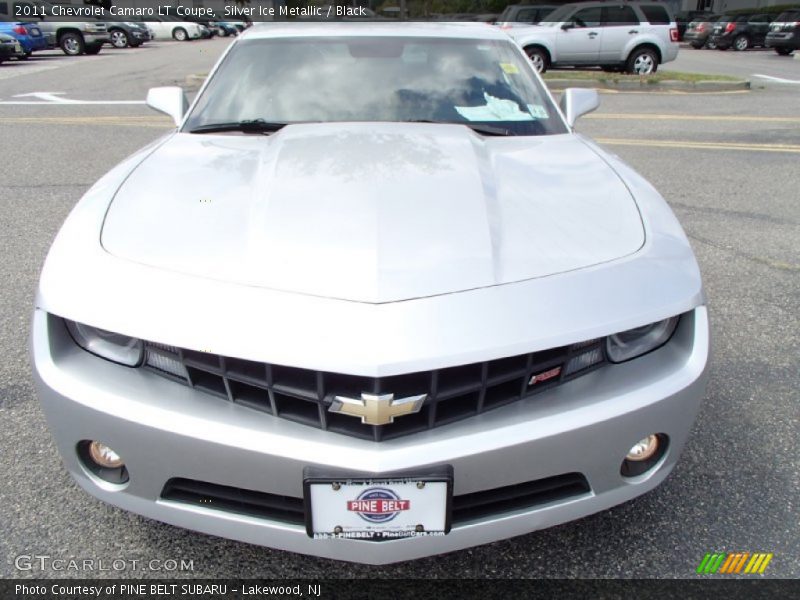 Silver Ice Metallic / Black 2011 Chevrolet Camaro LT Coupe