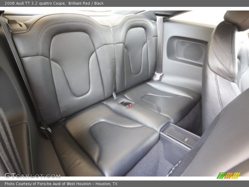 Rear Seat of 2008 TT 3.2 quattro Coupe