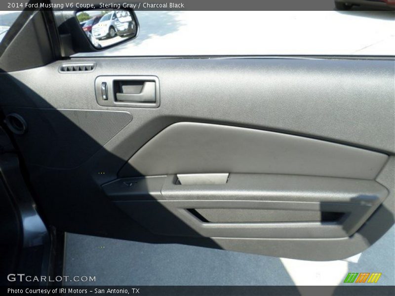 Sterling Gray / Charcoal Black 2014 Ford Mustang V6 Coupe