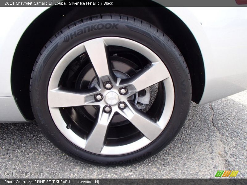 Silver Ice Metallic / Black 2011 Chevrolet Camaro LT Coupe