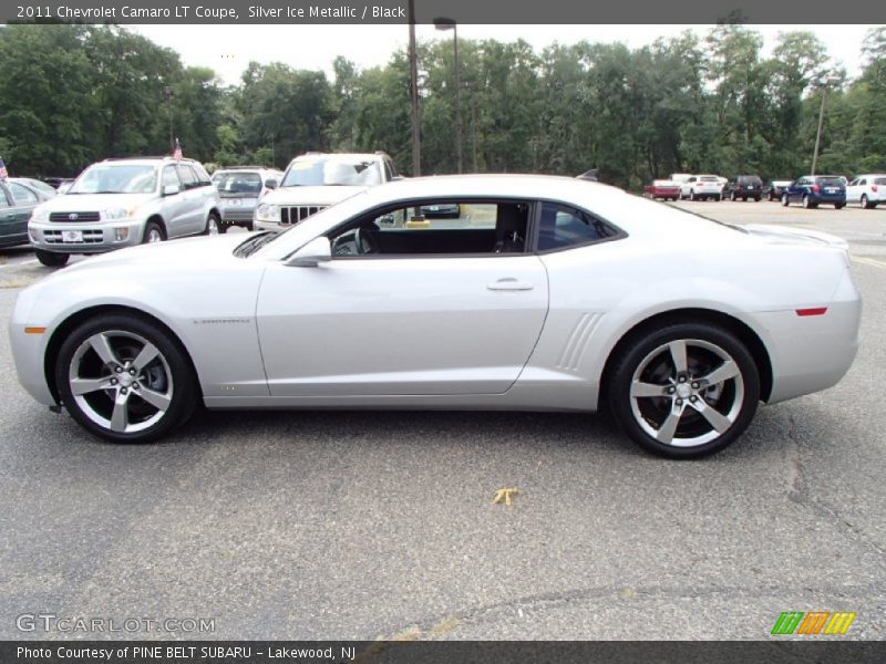 Silver Ice Metallic / Black 2011 Chevrolet Camaro LT Coupe
