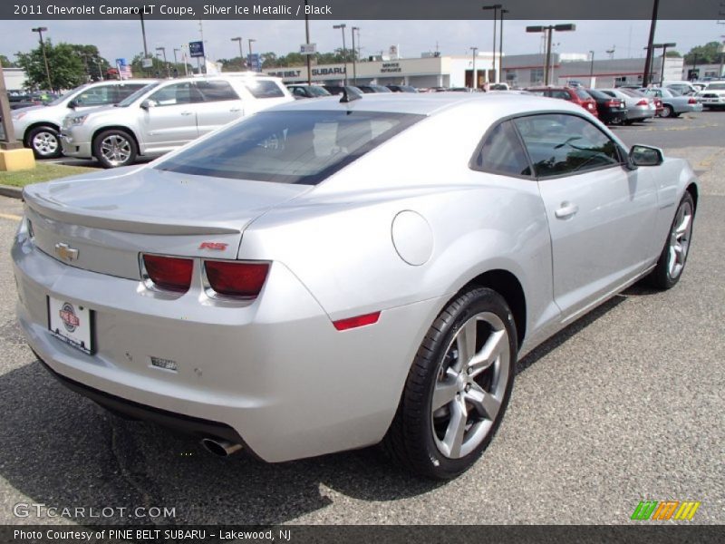 Silver Ice Metallic / Black 2011 Chevrolet Camaro LT Coupe