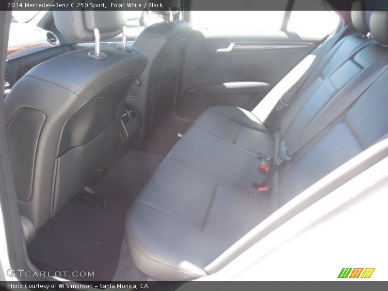 Polar White / Black 2014 Mercedes-Benz C 250 Sport