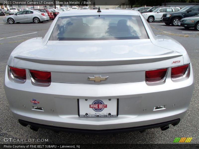 Silver Ice Metallic / Black 2011 Chevrolet Camaro LT Coupe
