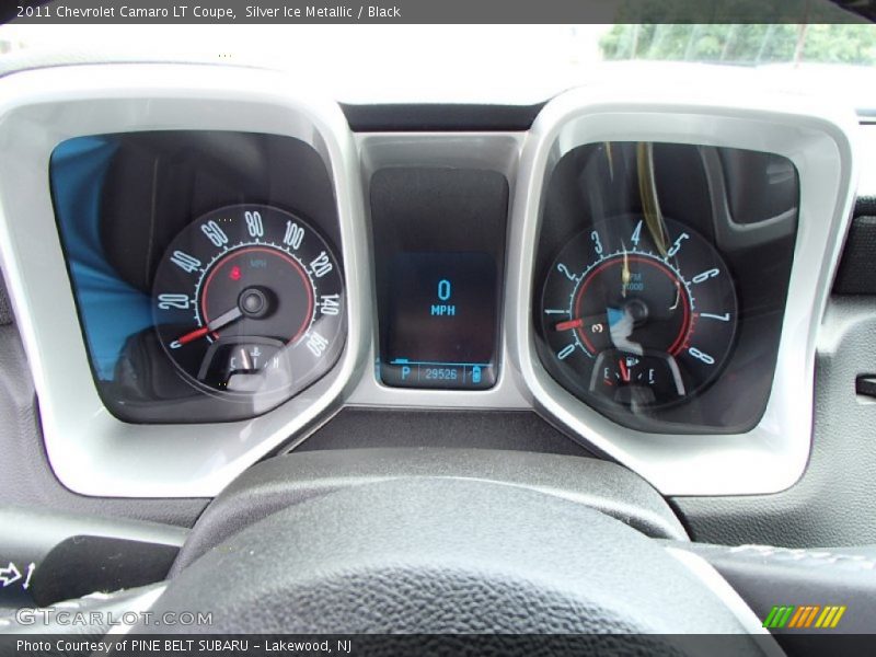 Silver Ice Metallic / Black 2011 Chevrolet Camaro LT Coupe