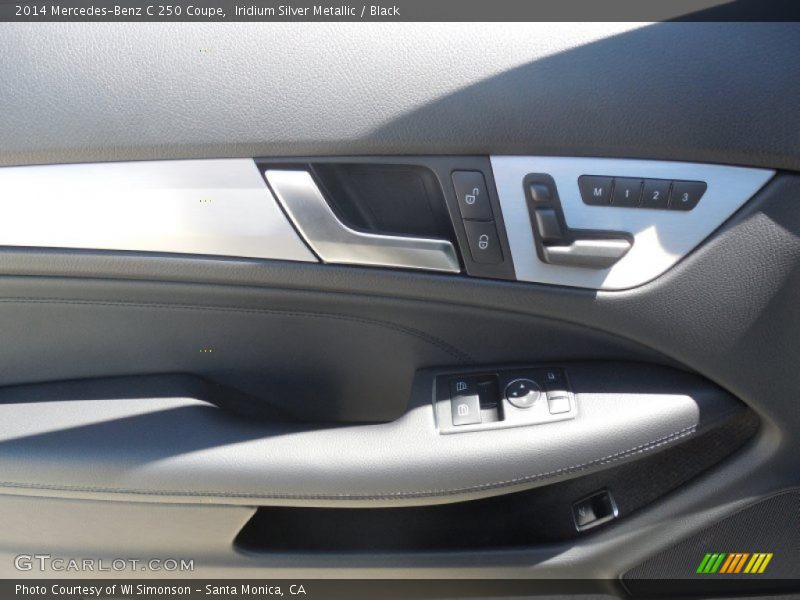 Iridium Silver Metallic / Black 2014 Mercedes-Benz C 250 Coupe