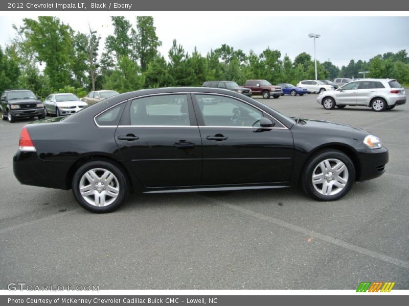 Black / Ebony 2012 Chevrolet Impala LT