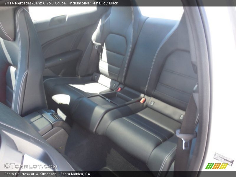 Iridium Silver Metallic / Black 2014 Mercedes-Benz C 250 Coupe