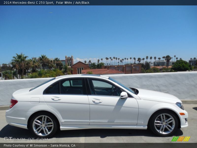 Polar White / Ash/Black 2014 Mercedes-Benz C 250 Sport