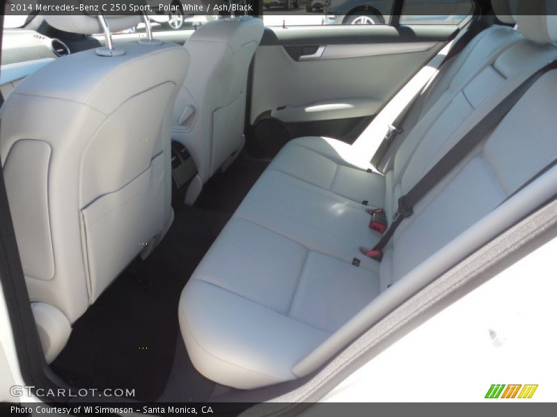 Polar White / Ash/Black 2014 Mercedes-Benz C 250 Sport