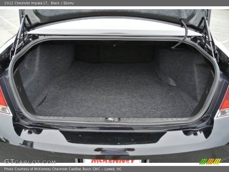 Black / Ebony 2012 Chevrolet Impala LT
