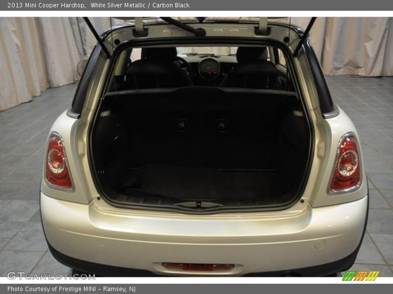 White Silver Metallic / Carbon Black 2013 Mini Cooper Hardtop