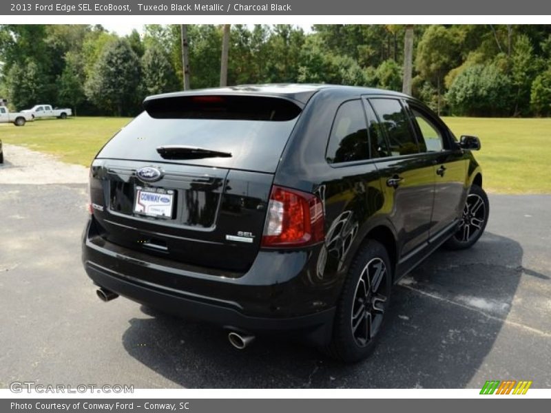 Tuxedo Black Metallic / Charcoal Black 2013 Ford Edge SEL EcoBoost