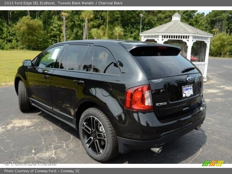 Tuxedo Black Metallic / Charcoal Black 2013 Ford Edge SEL EcoBoost