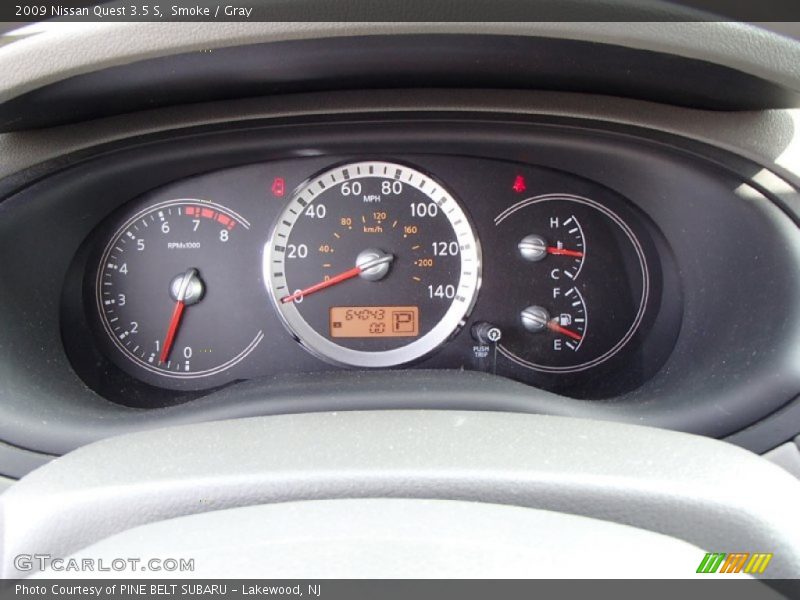 Smoke / Gray 2009 Nissan Quest 3.5 S