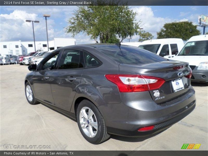 Sterling Gray / Charcoal Black 2014 Ford Focus SE Sedan