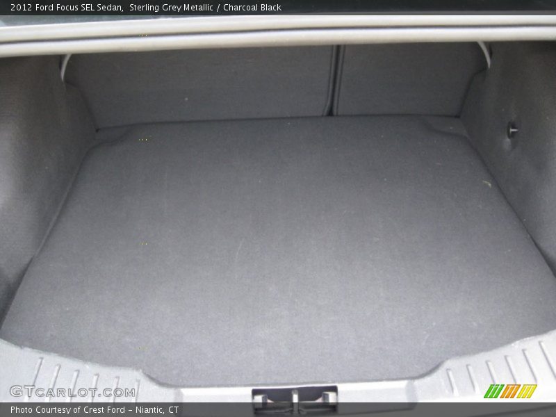 Sterling Grey Metallic / Charcoal Black 2012 Ford Focus SEL Sedan