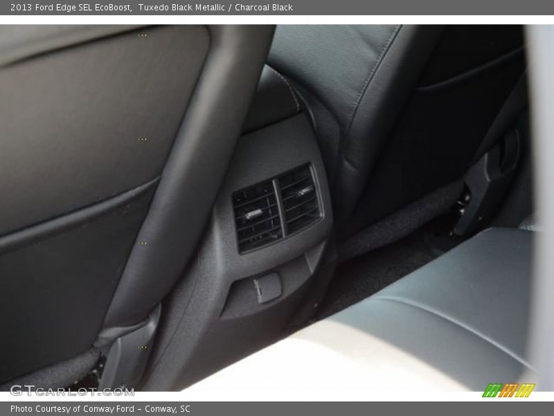 Tuxedo Black Metallic / Charcoal Black 2013 Ford Edge SEL EcoBoost