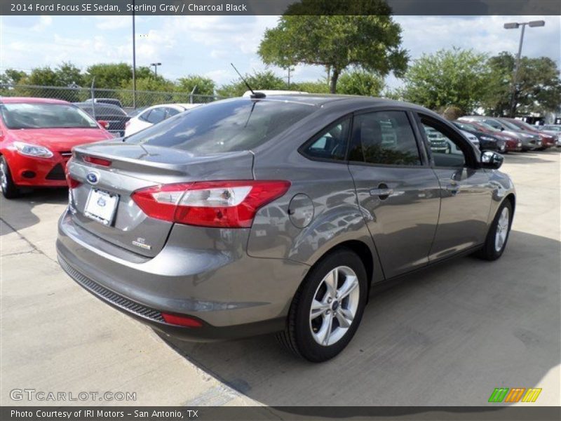 Sterling Gray / Charcoal Black 2014 Ford Focus SE Sedan