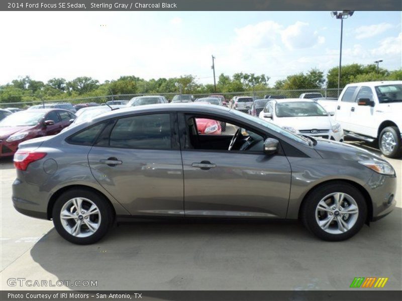 Sterling Gray / Charcoal Black 2014 Ford Focus SE Sedan