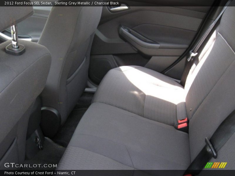Sterling Grey Metallic / Charcoal Black 2012 Ford Focus SEL Sedan