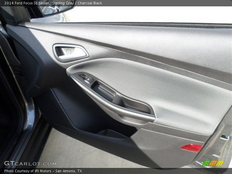 Sterling Gray / Charcoal Black 2014 Ford Focus SE Sedan