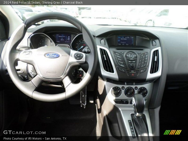 Sterling Gray / Charcoal Black 2014 Ford Focus SE Sedan