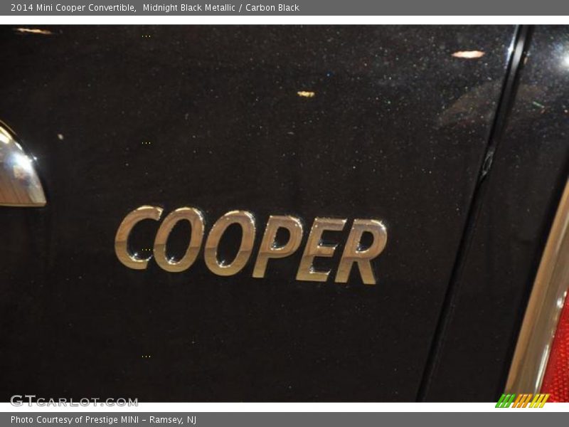 Midnight Black Metallic / Carbon Black 2014 Mini Cooper Convertible