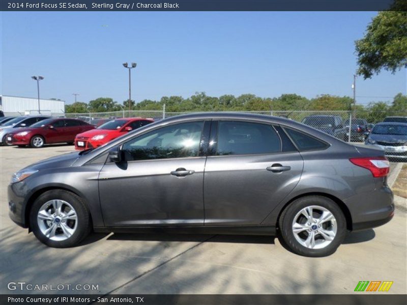 Sterling Gray / Charcoal Black 2014 Ford Focus SE Sedan