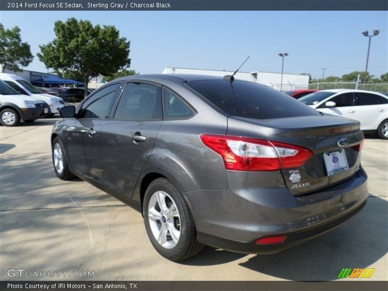 Sterling Gray / Charcoal Black 2014 Ford Focus SE Sedan
