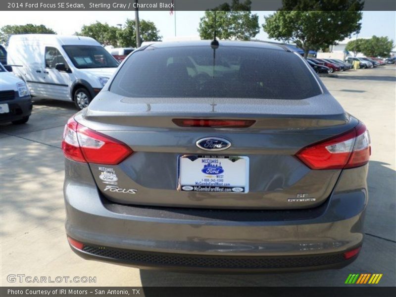 Sterling Gray / Charcoal Black 2014 Ford Focus SE Sedan