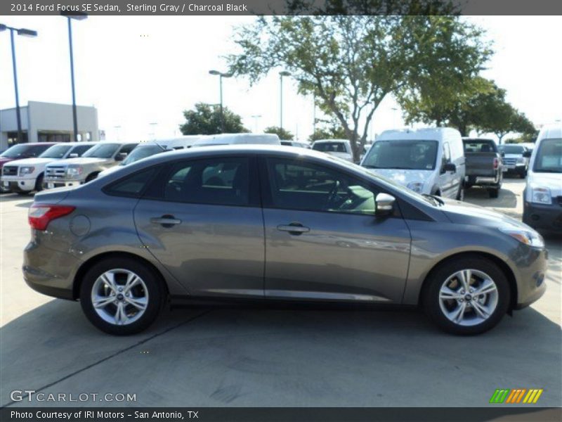 Sterling Gray / Charcoal Black 2014 Ford Focus SE Sedan